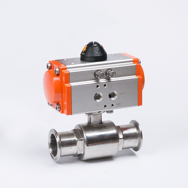 Q681F-16P气动快装卫生球阀