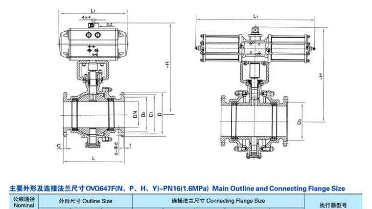 大口径气动固定式图纸